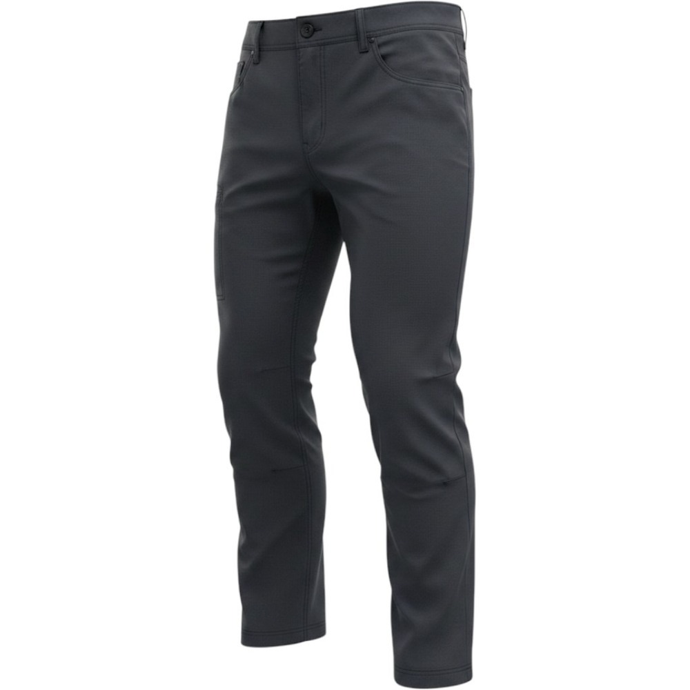 PrAna Halle Straight Pants II Women 16 Short Ankle Coal Gray Outdoor Stretch NWT